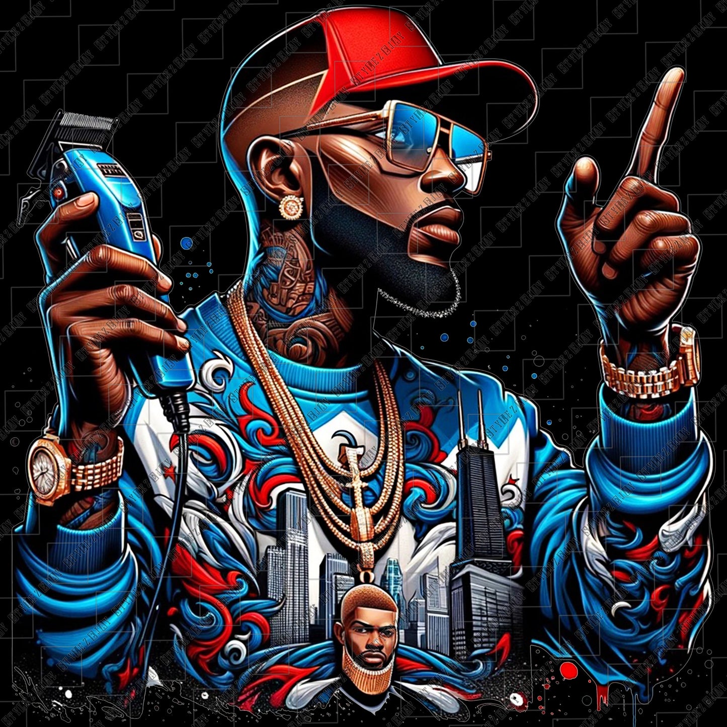 City of Barbers custom design