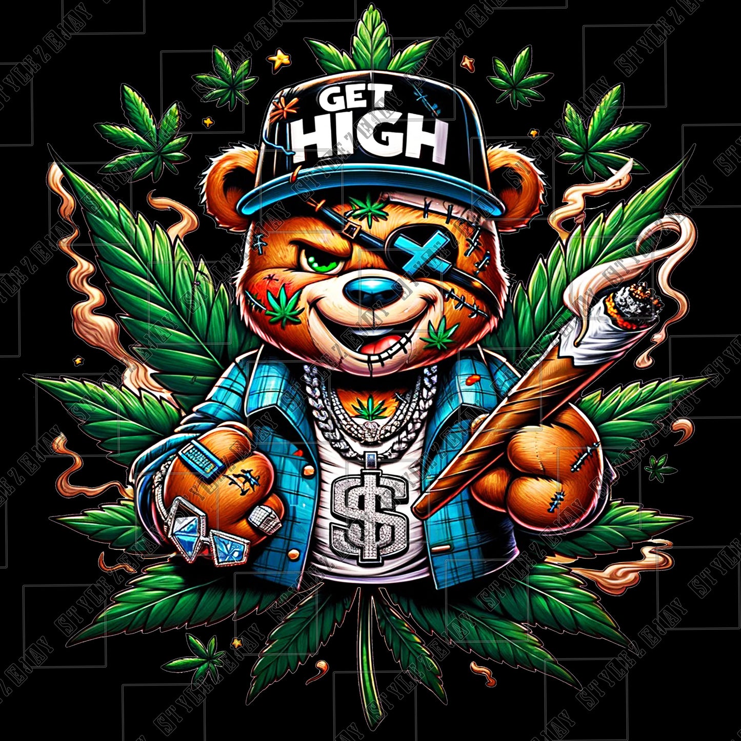GET HIGH custom design