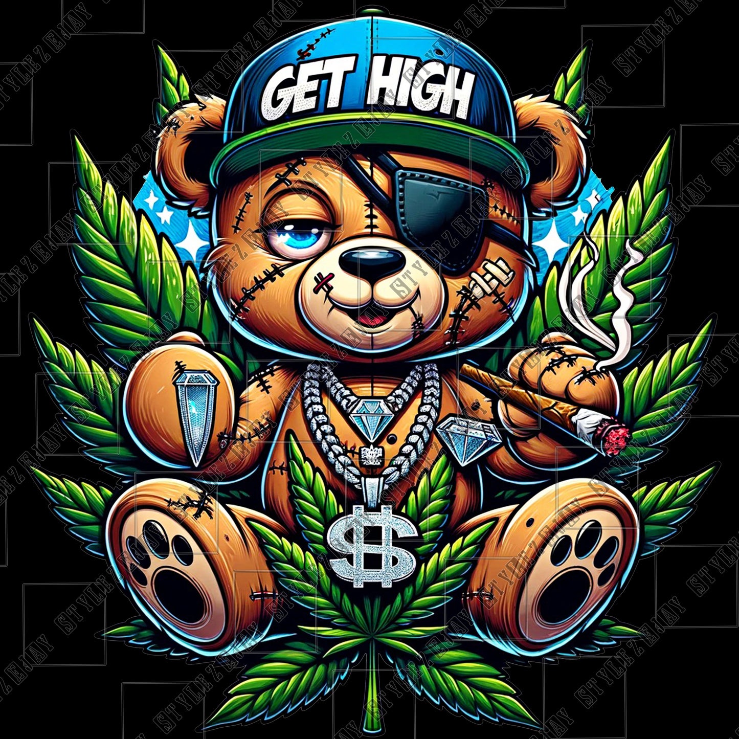 GET HIGH 2.0 custom design