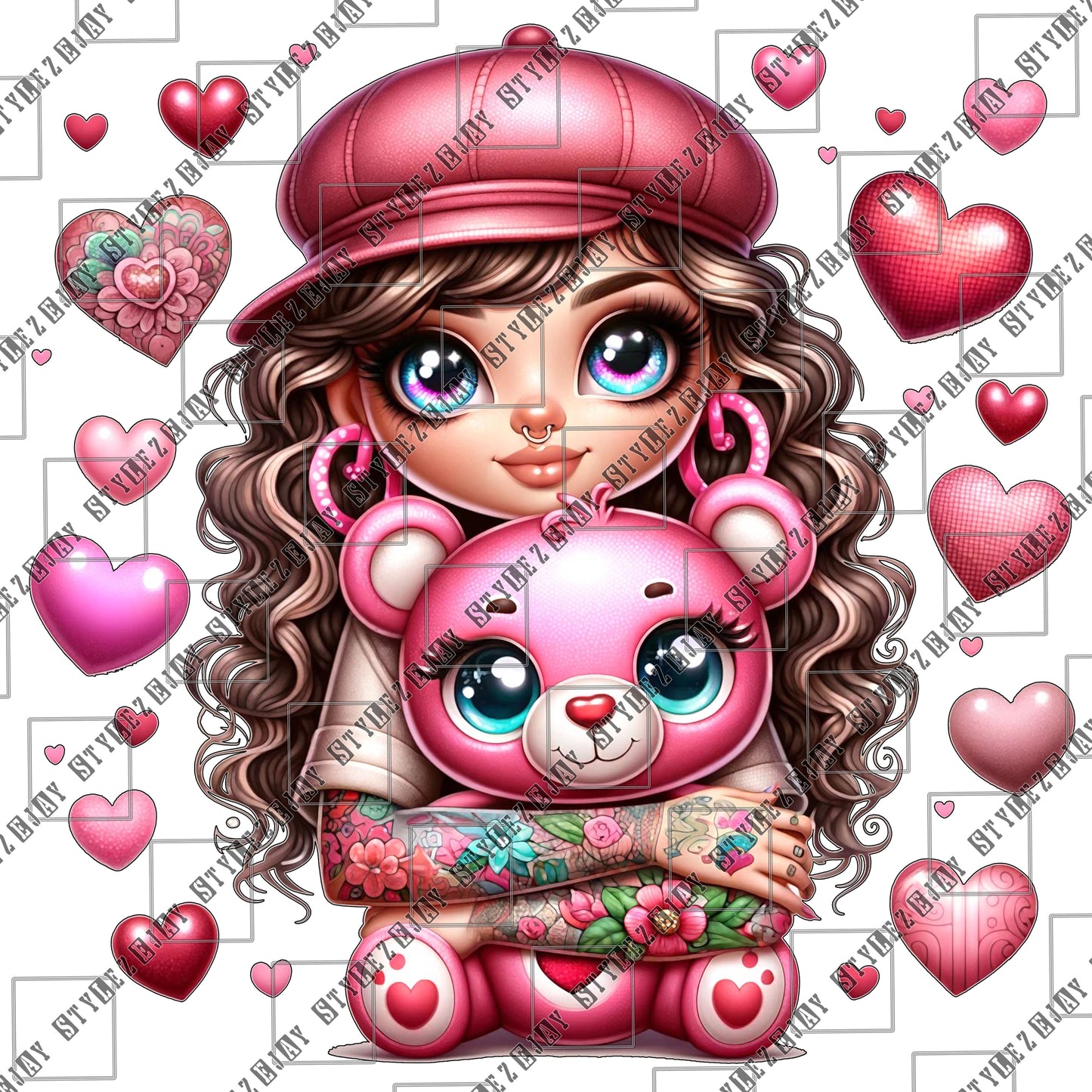 Girlz Big Heart PNG