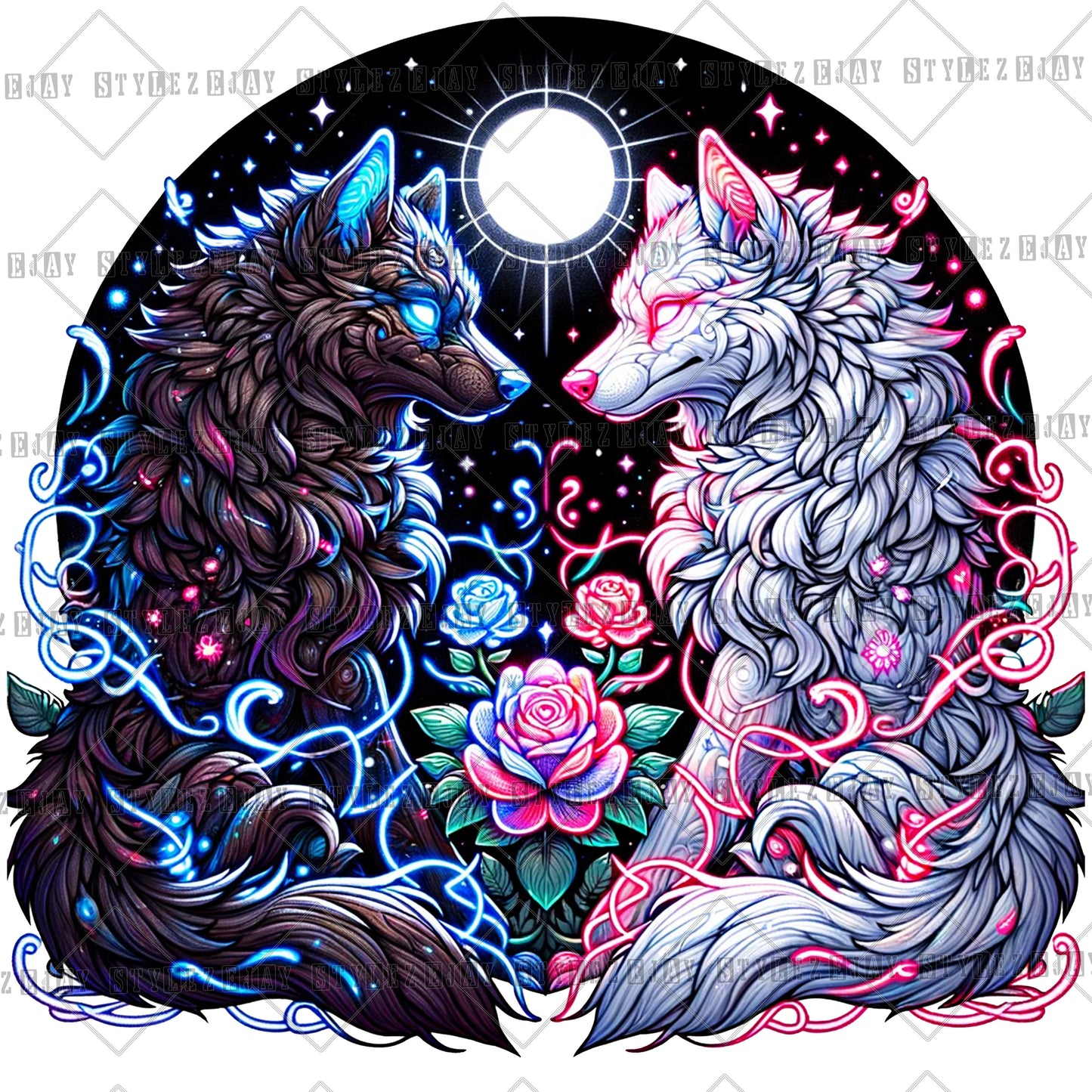 Lunar Canines custom design