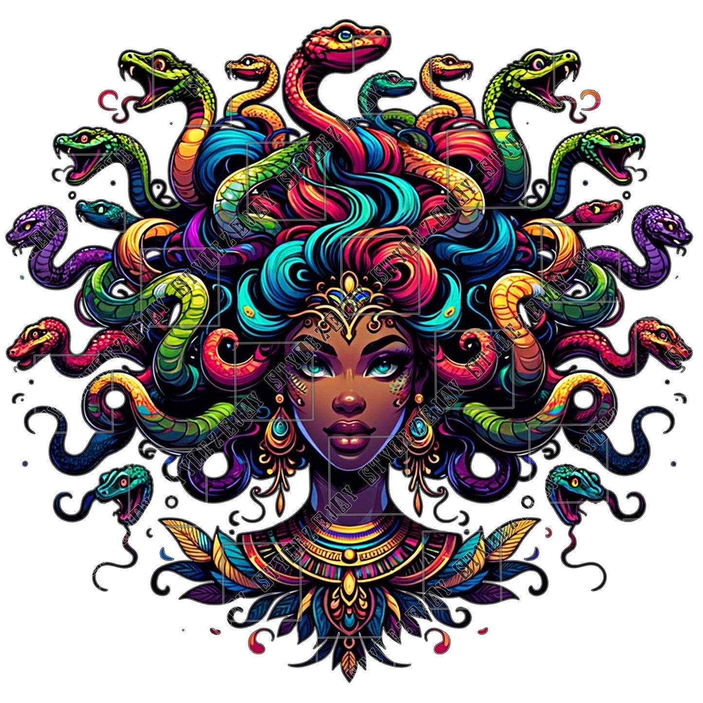 Unleashing a Feminine Curse custom design