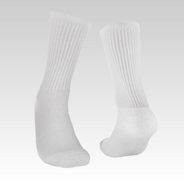 Custom White  Athletic Sublimation  Socks