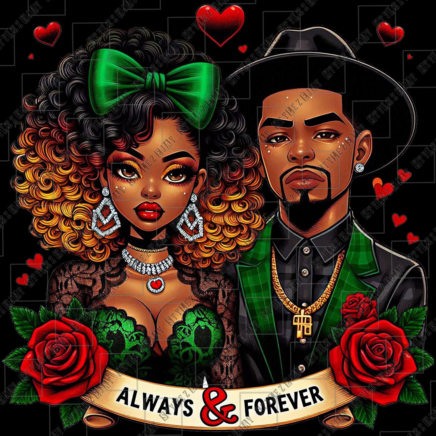 ALWAYS AND FOREVER custom design