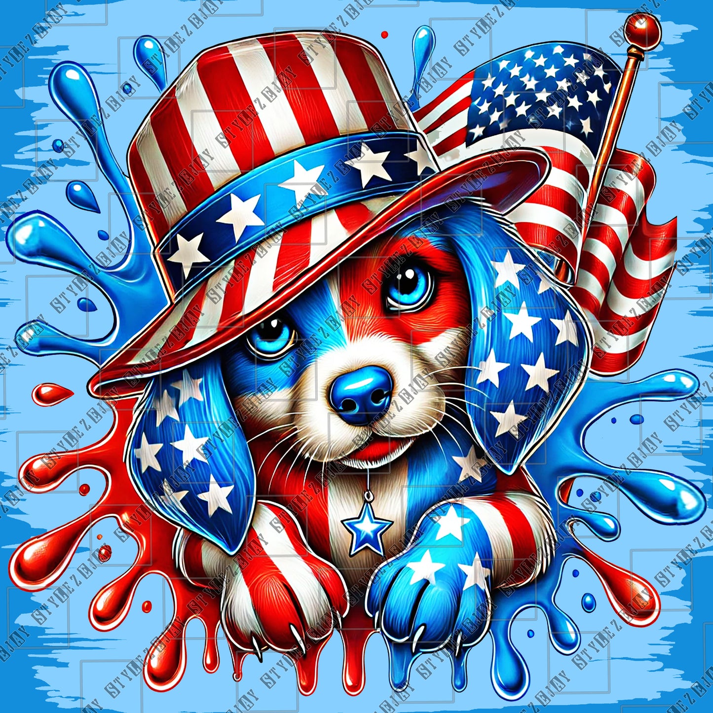 All-American Pupp custom design