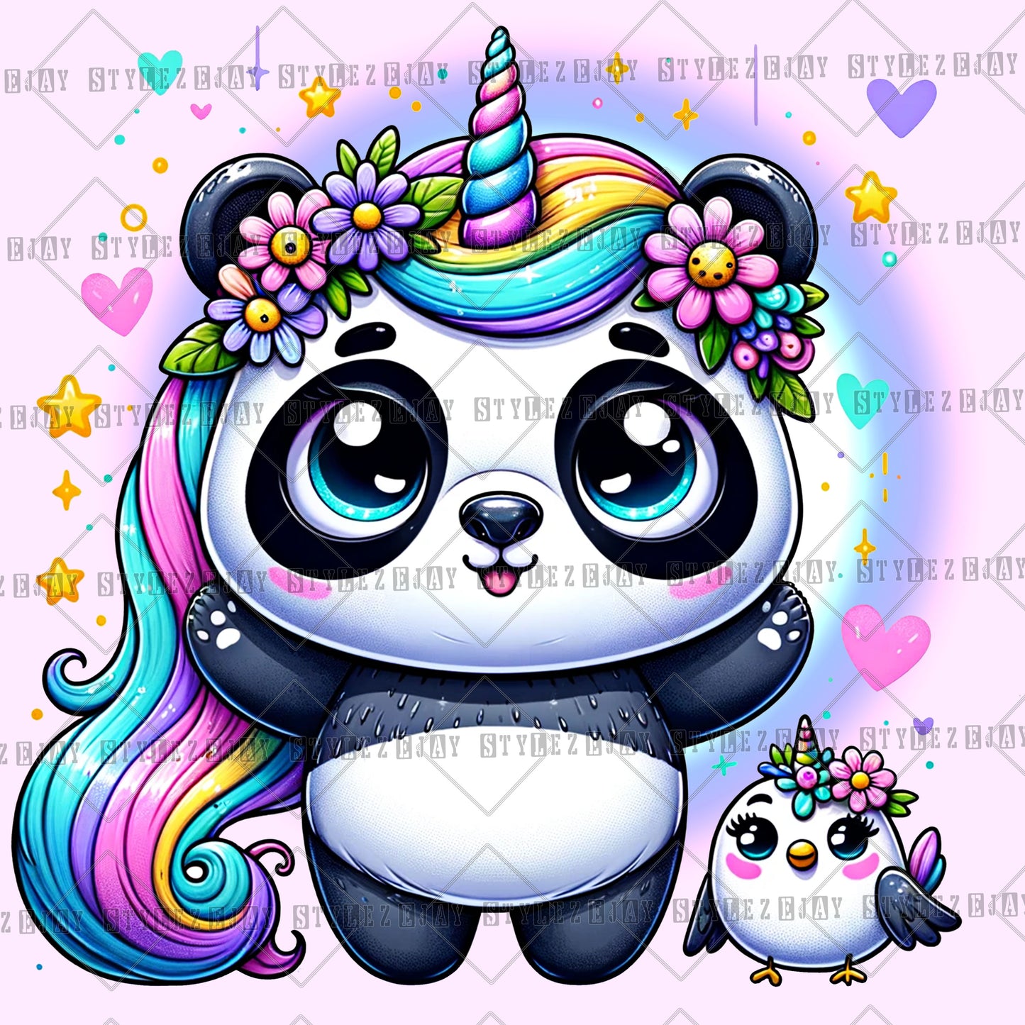 Bella The Panda PNG