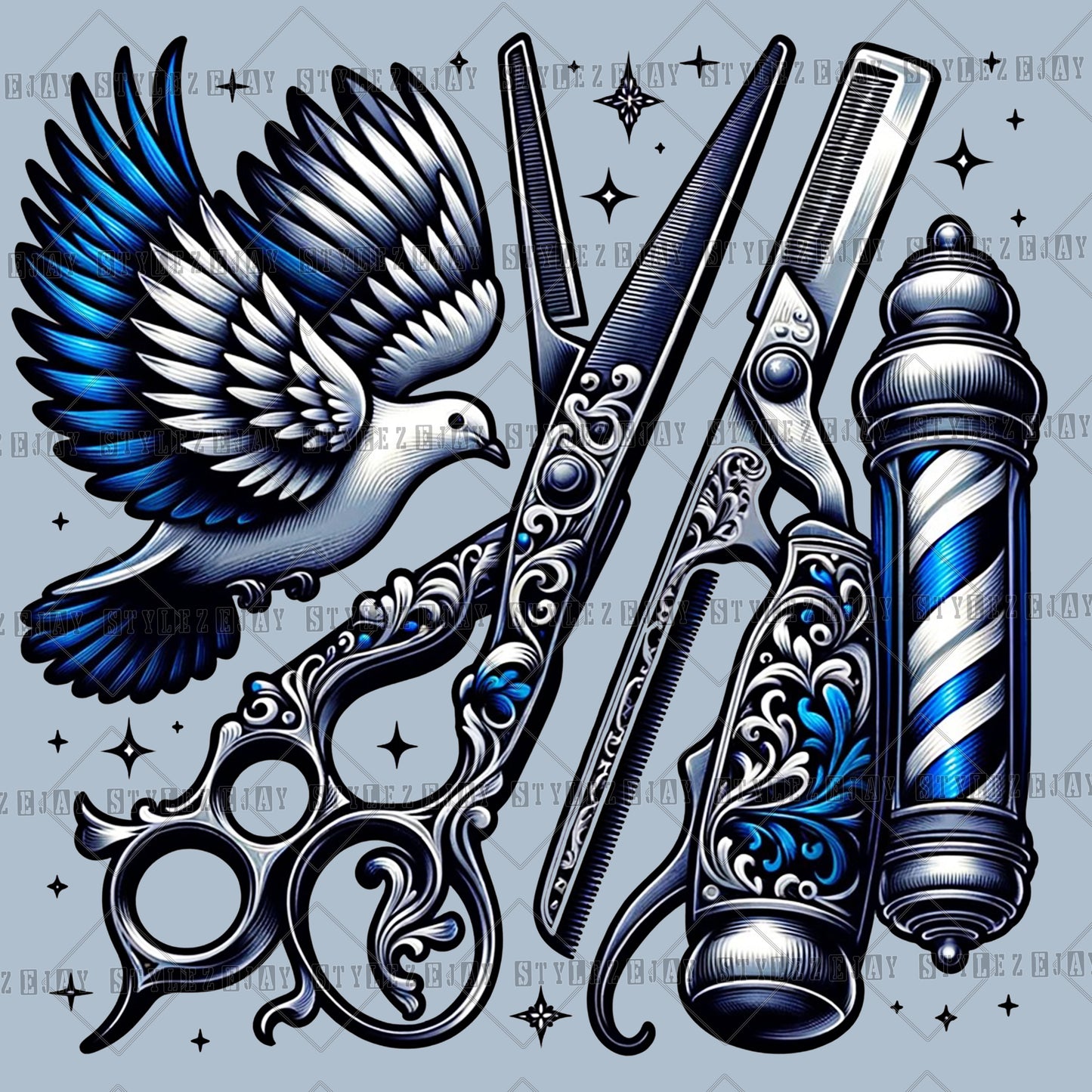 Barber's Harmony custom design