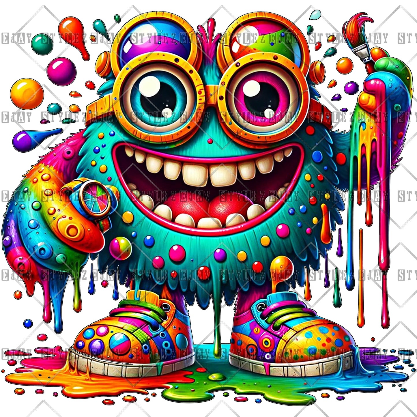 Colorful Painter PNG