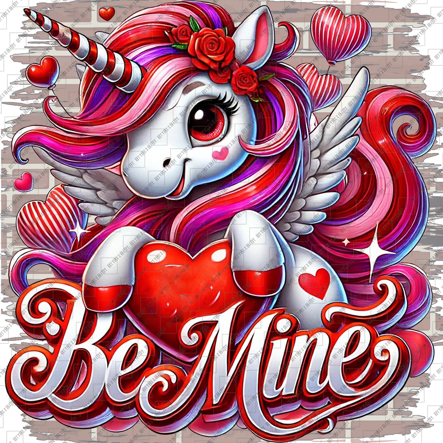 Cupid's Magical Steed PNG