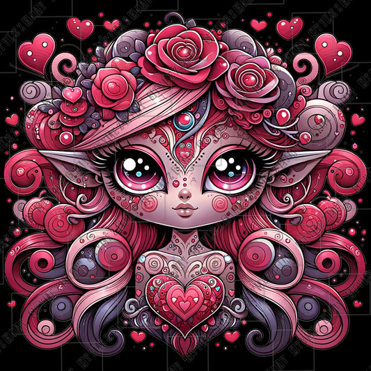 Hearts and Roses PNG