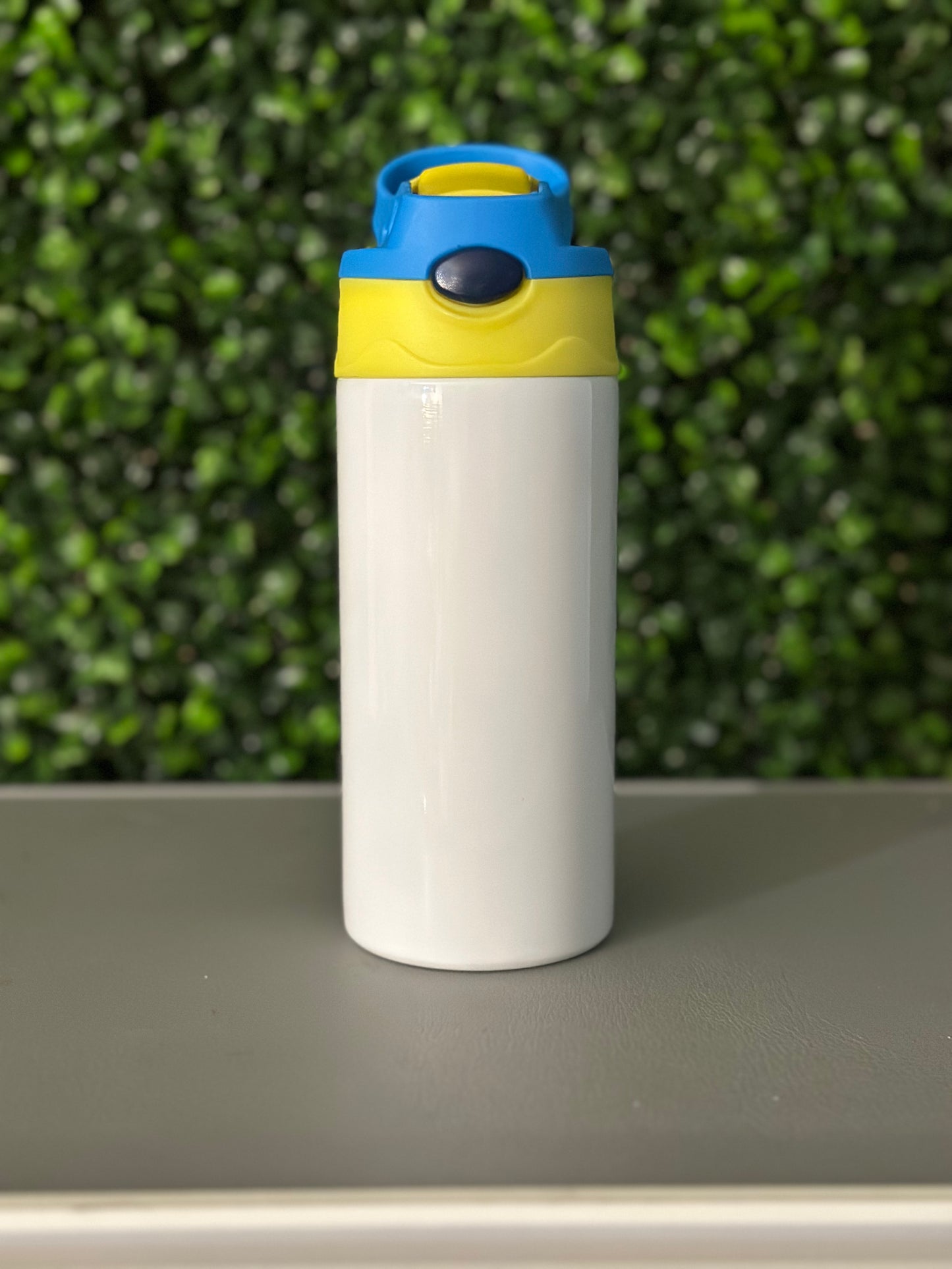 Blank 12oz  sublimation tumblers w/ straw attached