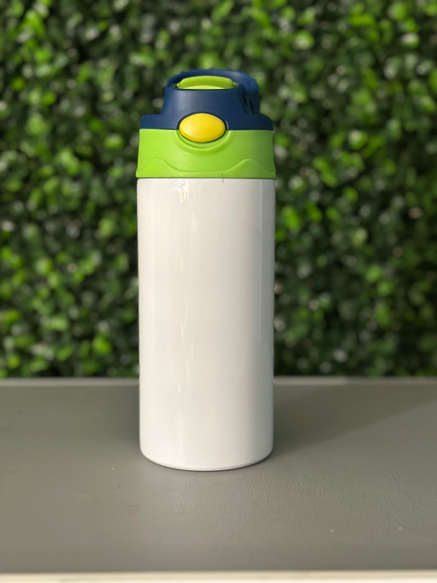 Custom 12oz  sublimation tumblers w/ straw attached