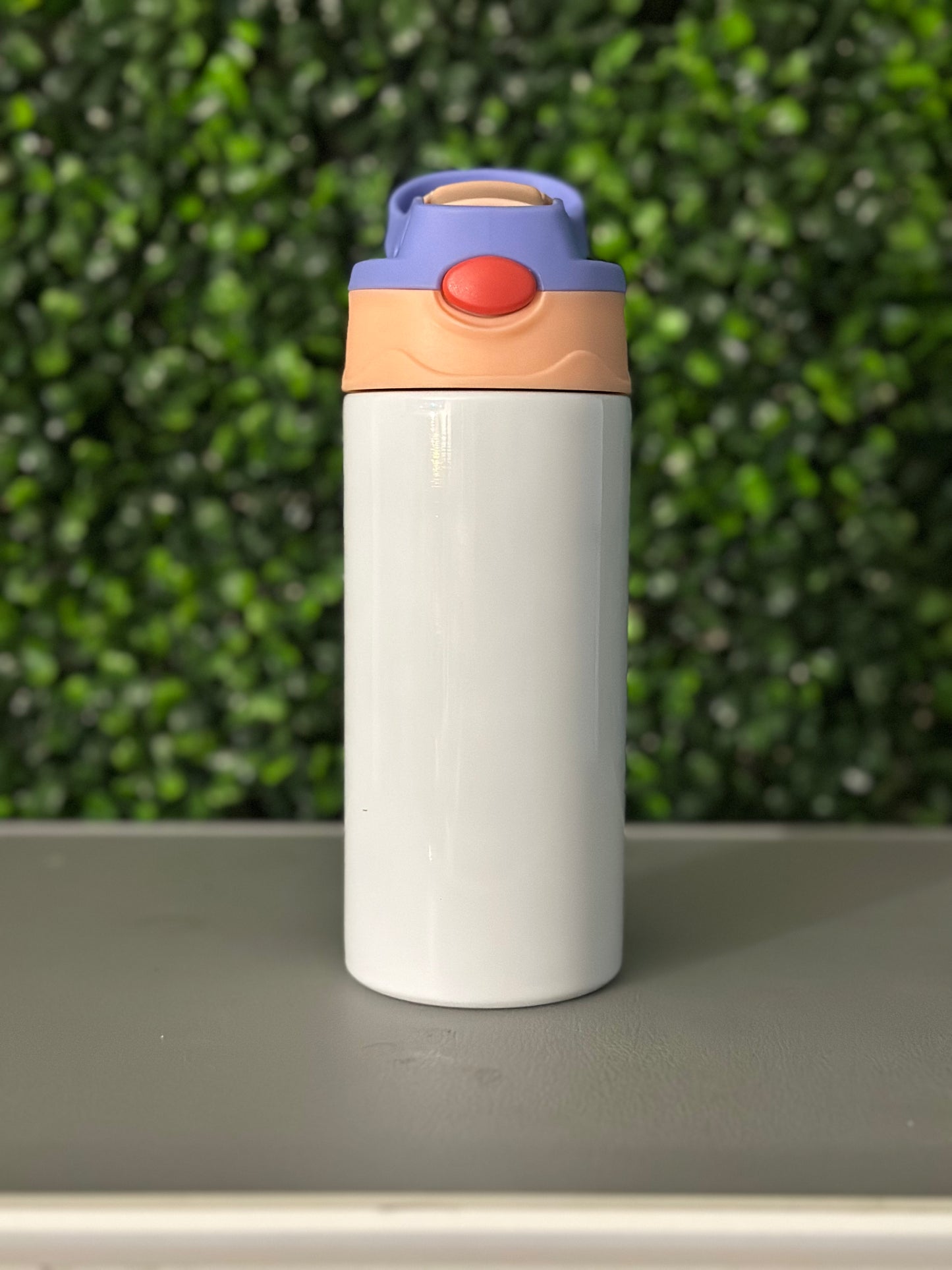 Blank 12oz  sublimation tumblers w/ straw attached