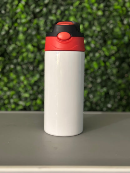 Blank 12oz  sublimation tumblers w/ straw attached