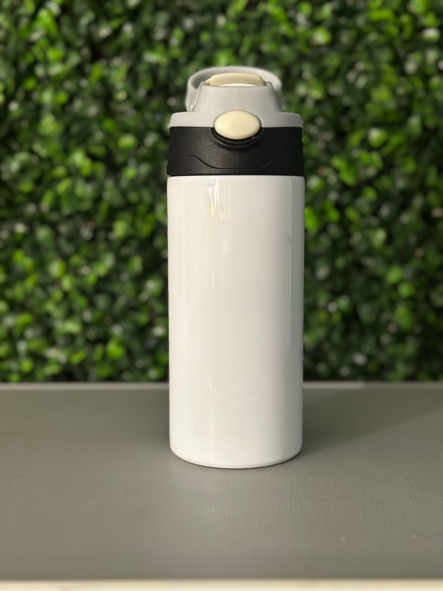 Custom 12oz  sublimation tumblers w/ straw attached