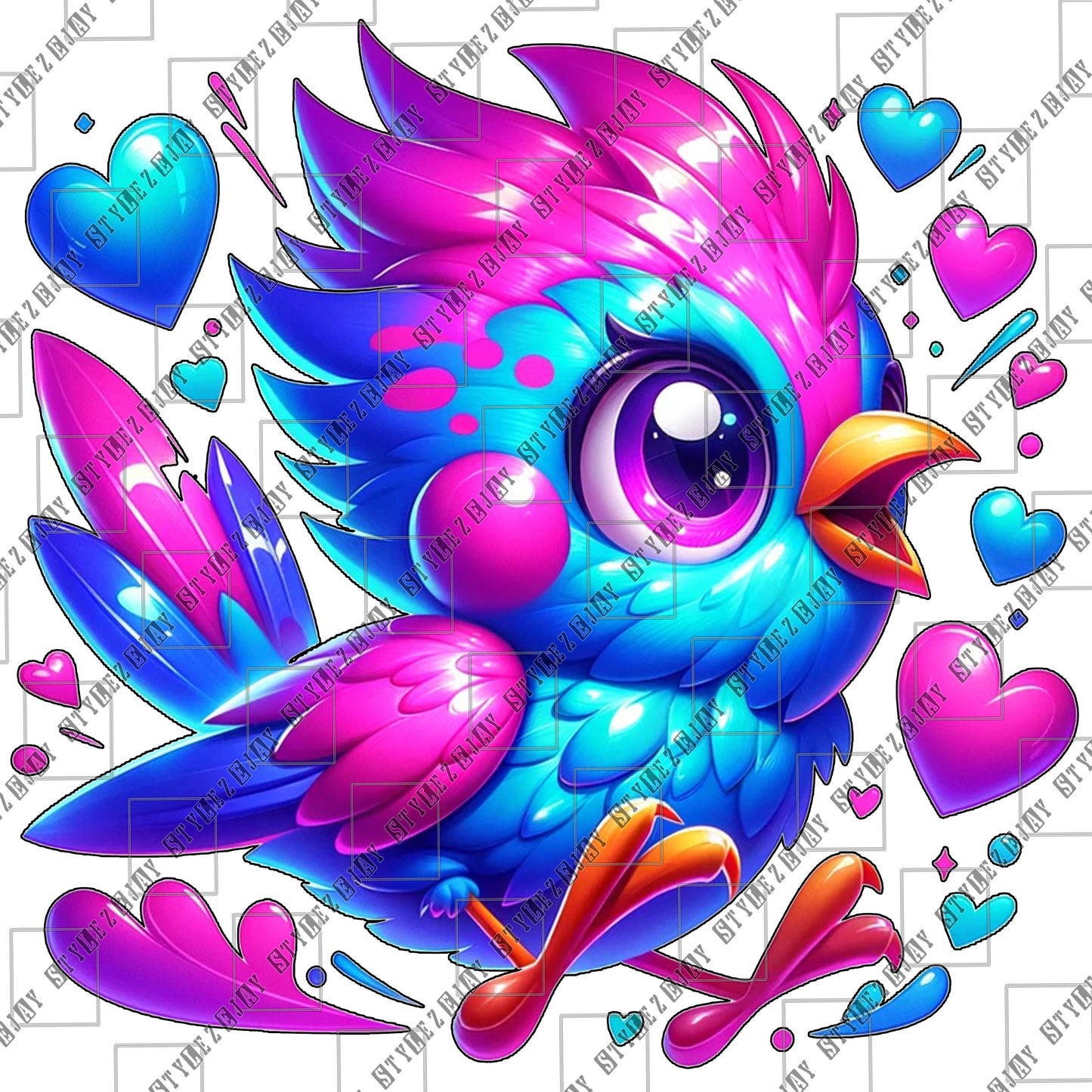 Early Hearts Love Bird