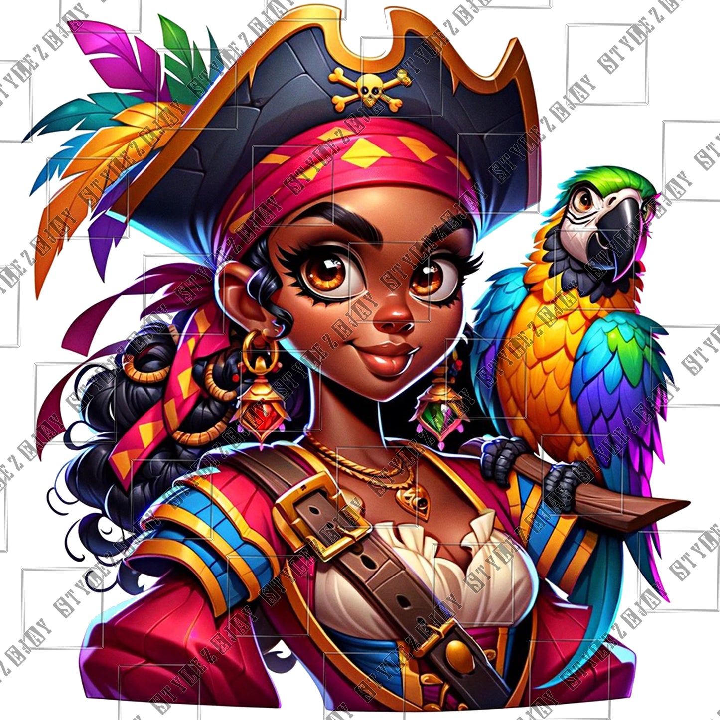 Sofia the Pirate PNG