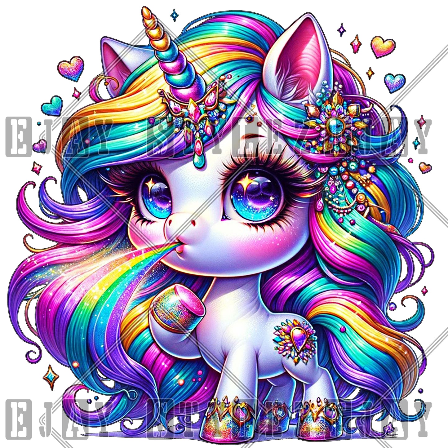 American Unicorn custom design