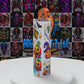 Just Waiting for Halloween 20oz skinny straight tumbler, 20oz tapered tumbler wrap
