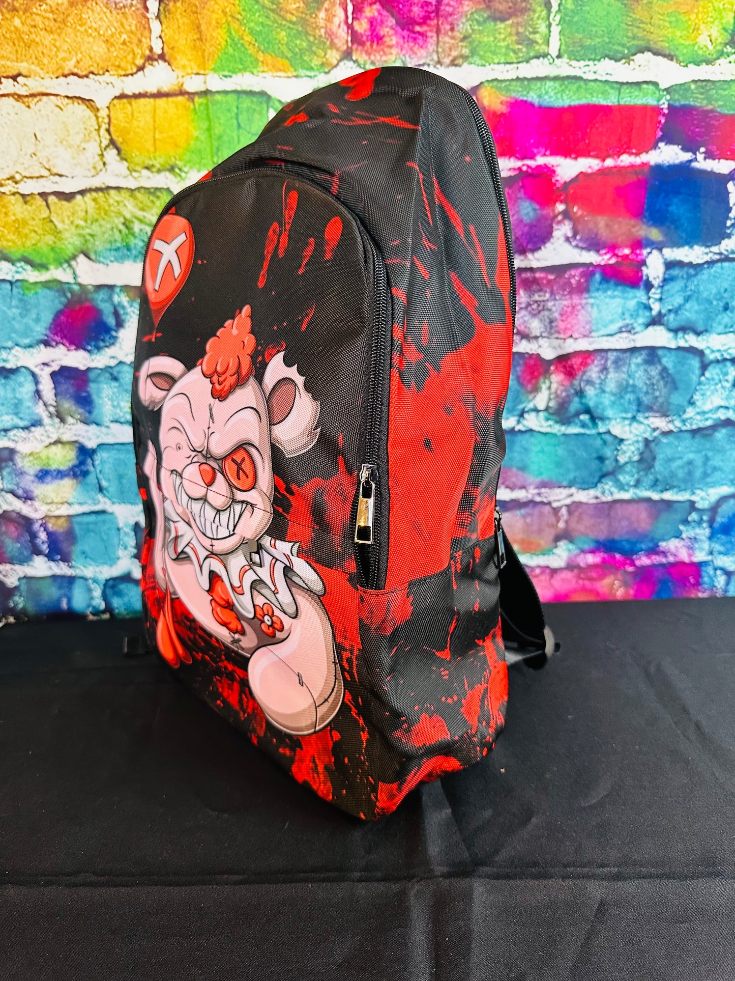 Bratz University Horror Clown Bear Book Bag